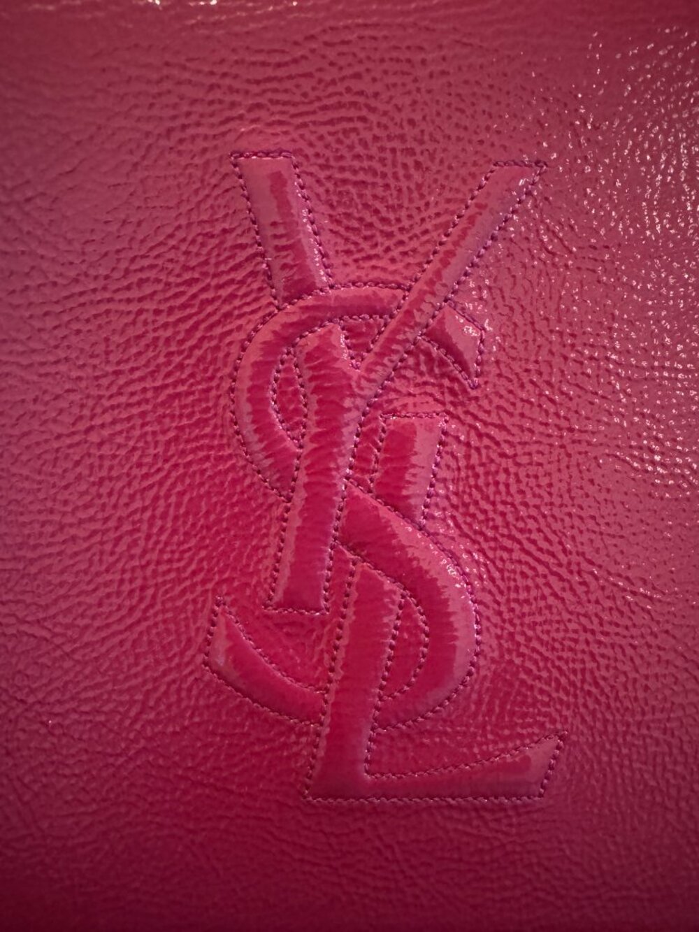 YSL Saint Laurent Pink Leather Clutch Wallet + COA - Picture 7 of 12